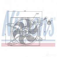 Вентилятор радиатора NISSENS J31 PWX2 Renault Clio (BB, CB) 2 Хэтчбек 1.2 (BB0A. BB0F. BB10. BB1K) 58 л.с. 1998 – 2025 85251 5707286243583