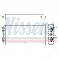 Радиатор печки, теплообменник NISSENS 71925 B0 YM0 5707286233096 1221890 - Изображение 6