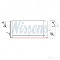 Радиатор печки, теплообменник NISSENS VN A75 5707286232945 71808 1221866 - Изображение 6