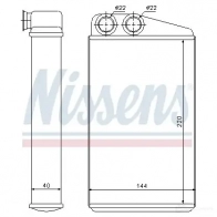 Радиатор печки, теплообменник NISSENS 5707286234192 1222022 73249 2 GFCI - Изображение 7
