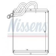 Радиатор печки, теплообменник NISSENS C7MAA S 77518 5707286235854 1222174 - Изображение 9