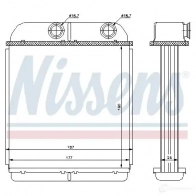 Радиатор печки, теплообменник NISSENS 1222098 7YHTD L 5707286350403 73644 - Изображение 6