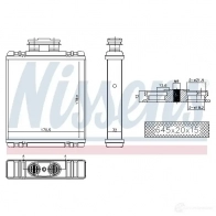 Радиатор печки, теплообменник NISSENS 73997 1214087670 BSX 3QJ 5707286414914 - Изображение 6