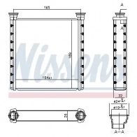 Радиатор печки, теплообменник NISSENS 1437696991 70533 MYSB 22E - Изображение 6