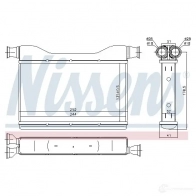 Радиатор печки, теплообменник NISSENS 5707286362444 70528 S6J 1FI 1221751 - Изображение 5