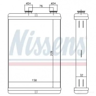 Радиатор печки, теплообменник NISSENS 71451 1221816 5707286232532 FL9C N - Изображение 6