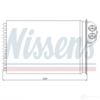 Радиатор печки, теплообменник NISSENS 5707286234079 E GQXL4N 1221997 72943 - Изображение 6