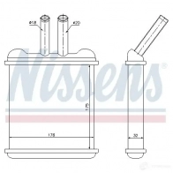 Радиатор печки, теплообменник NISSENS 32 TP1Y 5707286235267 1222146 76502 - Изображение 2