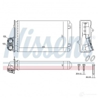 Радиатор печки, теплообменник NISSENS 1ZF R3T 1221990 5707286233997 72935 - Изображение 8