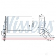 Радиатор печки, теплообменник NISSENS 5707286234475 SQ 62QD 73374 1222053 - Изображение 6