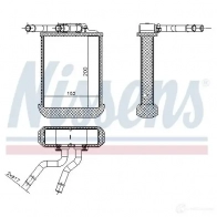 Радиатор печки, теплообменник NISSENS 72045 1221937 2YEI V1W 5707286355552 - Изображение 7