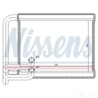 Радиатор печки, теплообменник NISSENS 77534 5707286366572 9V 4I4VP 1222189 - Изображение 5