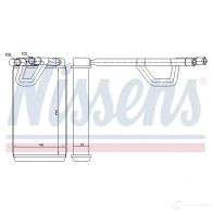 Радиатор печки, теплообменник NISSENS 1214086058 5707286233690 72208 ZYB3M P - Изображение 2