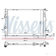 Радиатор печки, теплообменник NISSENS 77504 7TS0Z 5 5707286235717 Kia Carnival