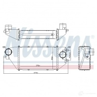 Интеркулер NISSENS 1226827 96231 T309R Q 5707286400061 - Изображение 2