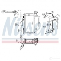 Интеркулер NISSENS BDUOC W 1226790 96164 5707286410121 - Изображение 2