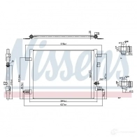 Интеркулер NISSENS 96410 Renault Wind FK8 CL2 5707286375352