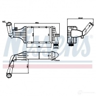 Интеркулер NISSENS 1227224 96788 T3OFX RW 5707286265738 - Изображение 2