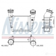 Интеркулер NISSENS 1227135 96680 W E4T1AG 5707286264816 - Изображение 4