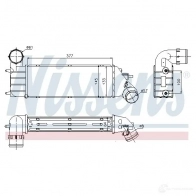 Интеркулер NISSENS 96766 5707286265547 E YOF9V 1227206 - Изображение 2