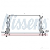 Интеркулер NISSENS 1227078 96610 UV TTT 5707286264274 - Изображение 5