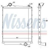 Интеркулер NISSENS 5707286372856 1227368 K ESWLHJ 97082 - Изображение 2