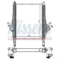 Интеркулер NISSENS 1227354 97067 5707286362031 K7 VJC - Изображение 2