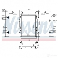 Интеркулер NISSENS 1227311 5707286267466 3HZ 1B 96975 - Изображение 2