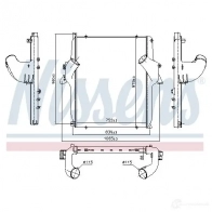 Интеркулер NISSENS 9T XODP 5707286362048 97068 1227355 - Изображение 2