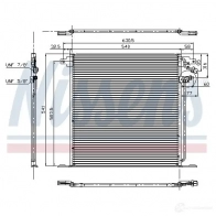 Интеркулер NISSENS D 948Q 96700 Fiat Stilo (192) 1 2001 – 2010 5707286264991