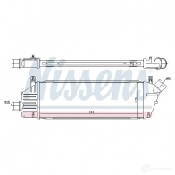Интеркулер NISSENS 1227049 XF Z9HE 96578 5707286343399 - Изображение 2