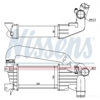 Интеркулер NISSENS 96592 1227063 5707286344174 X9X RC7F - Изображение 2