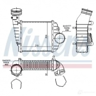 Интеркулер NISSENS 5707286365940 1YHI O 96469 1226949 - Изображение 2