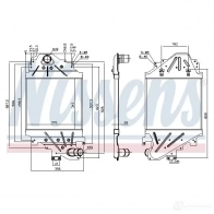 Интеркулер NISSENS 5707286265769 1227227 96791 SGQA QBC - Изображение 2