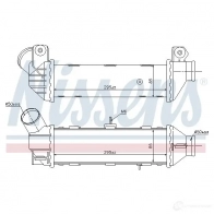 Интеркулер NISSENS 5707286265578 99A H2 96769 1227209 - Изображение 2