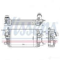 Интеркулер NISSENS 5707286407305 P XA3R75 96196 1226809 - Изображение 2