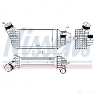 Интеркулер NISSENS 5707286343818 96573 DKMZ3 W 1227044 - Изображение 2