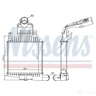 Интеркулер NISSENS CAX1I F4 96591 1227062 5707286344150 - Изображение 2