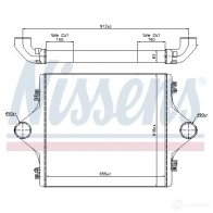 Интеркулер NISSENS VT6 XF 1227313 96977 5707286267503 - Изображение 2