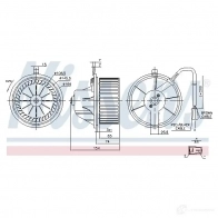 Моторчик вентилятора печки NISSENS Z1 ODK 87068 5707286378490 1223062 - Изображение 6