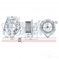 Моторчик вентилятора печки NISSENS 1223060 87066 5707286378476 UFXA3N S - Изображение 6