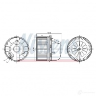 Моторчик вентилятора печки NISSENS XPKY V 5707286432901 87492 1223282 - Изображение 6
