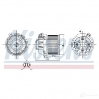 Моторчик вентилятора печки NISSENS 5707286408401 1223198 5G AG3 87257 - Изображение 5