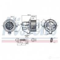 Моторчик вентилятора печки NISSENS WIC EN2G 5707286416246 1417928513 87294 - Изображение 6
