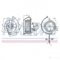 Моторчик вентилятора печки NISSENS 5707286378643 1214097318 IJ1 MJ 87082 - Изображение 6