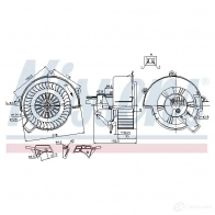 Моторчик вентилятора печки NISSENS PRH5CK W 5707286378650 1214097334 87083 - Изображение 6