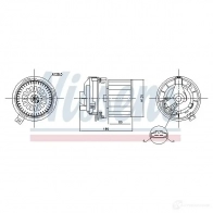 Моторчик вентилятора печки NISSENS QPY G9Y 87358 1437665340 - Изображение 6