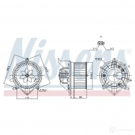 Моторчик вентилятора печки NISSENS 7Q GBW 87433 1437665553 - Изображение 5
