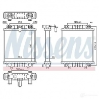 Интеркулер NISSENS 1217900 5707286374409 J2V2 2O 60339 - Изображение 2