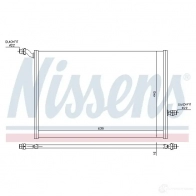 Интеркулер NISSENS W8 3ELU 1424380458 627032 5707286391413 - Изображение 2